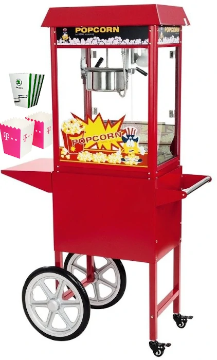 maszyna do popcornu wózek