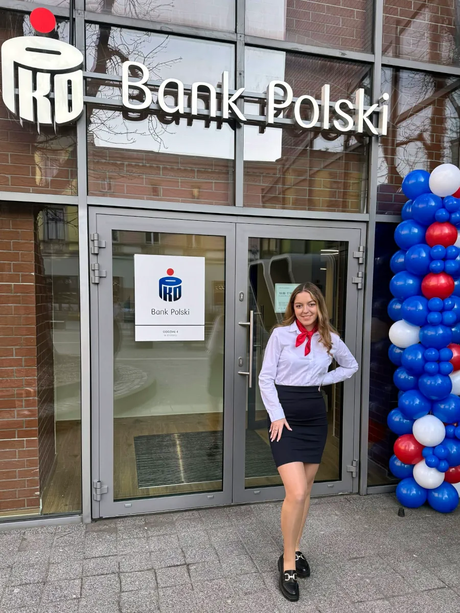 otwarcie-banku-sląsk-hostessa Hostessa otwarcie banku PKO Śląsk